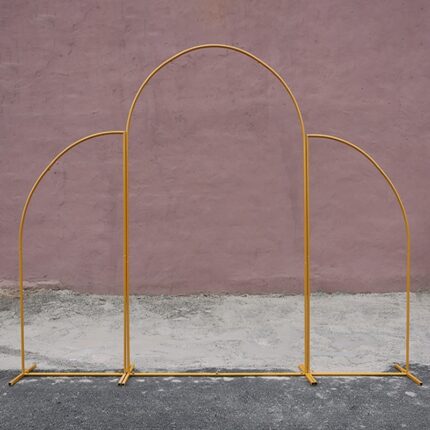 New Wedding Props Arch Arc-shaped Crown Frame